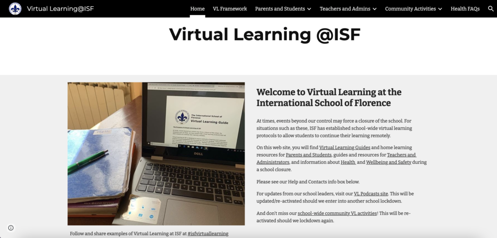 Virtual Learning Framework